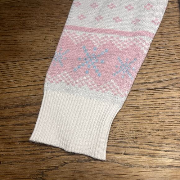 Hello Kitty and Friends Women Juniors Small Sweater Angel Intarsia Christmas $59 - Picture 9 of 16